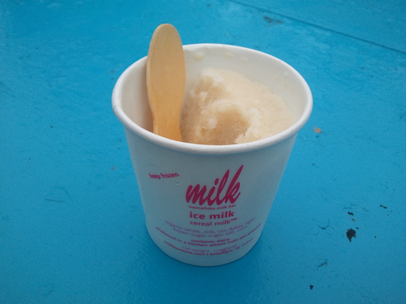 Momofuku Milk Bar Cereal Milk Ice