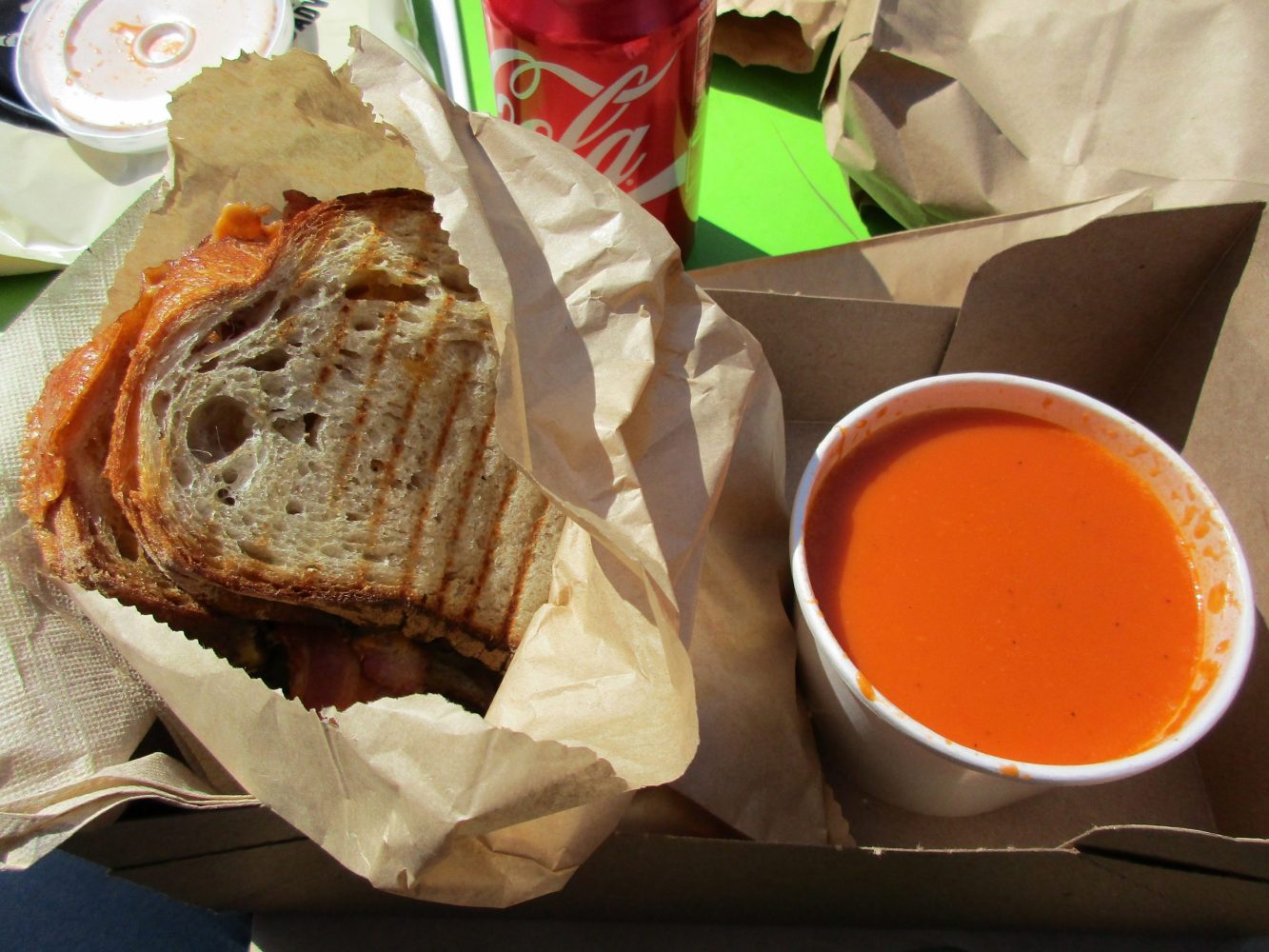 La Maison du Croque Monsieur Croque & Soup combo