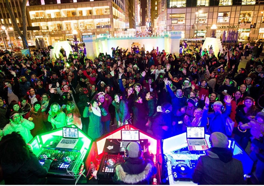 Bryant Park Winter Carnival Silent Disco