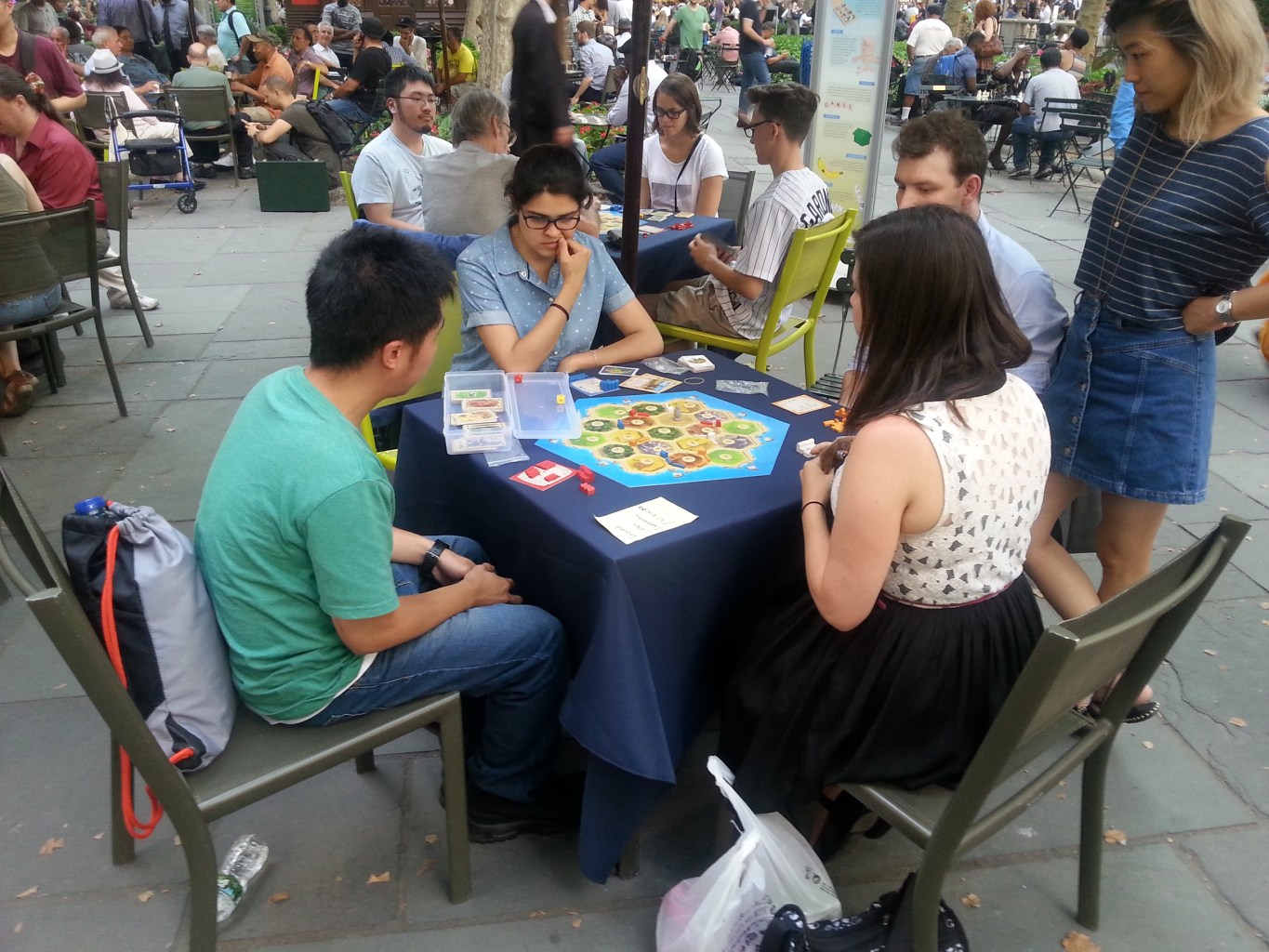 Bryant Park Catan Tournament