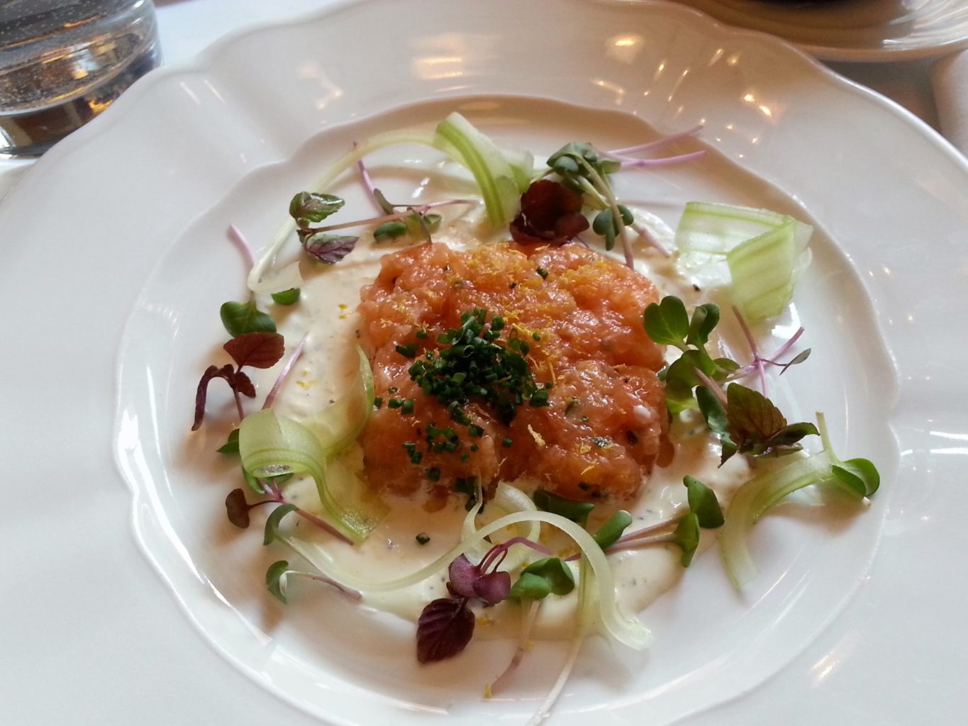 Lafayette Salmon Tartare