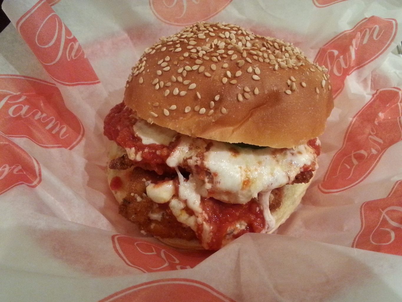 Parm Chicken Parm Sandwich