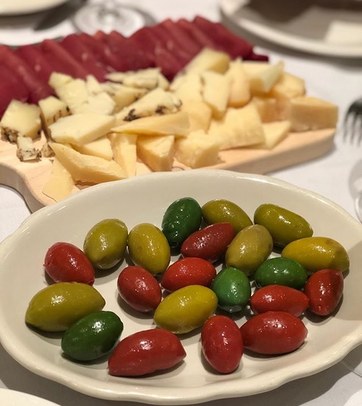 Cheese and Olives Italian Feast