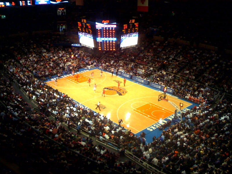 Knicks Madison Square Garden