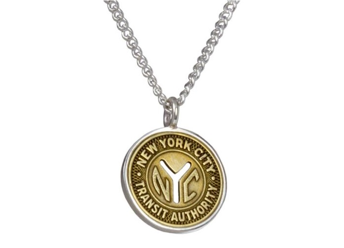 Subway Token Pendant